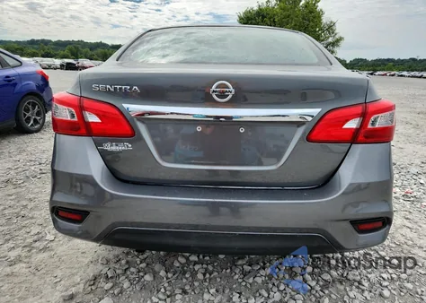 2016 Nissan Sentra S из США, поврежденный, VIN 3N1AB7AP9GY288316